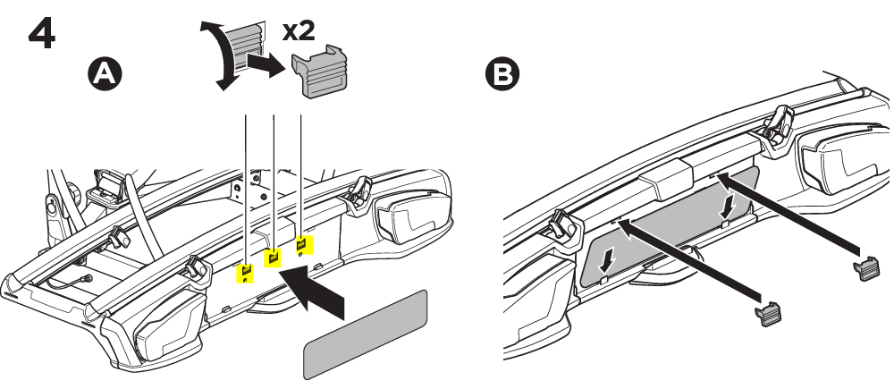 halter für fahrradtaschen Fahrrad Taschen Halterung main image 0